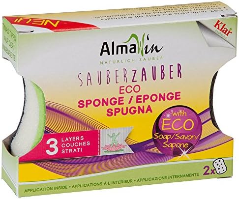 AlmaWin Eco Soapy Sponge, Set of 2 – 50 gr