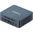 TRIGKEY Dual LAN G5 Pro Mini PC Desktop 12th Gen Intel N100(4Core, Up to 3.4GHz) 16G DDR5 500G PCIE1 SSD Dual Ethernet Mini Computer, Support Micro Computer W10 Pro/WiFi 6/BT5.2/Triple Output