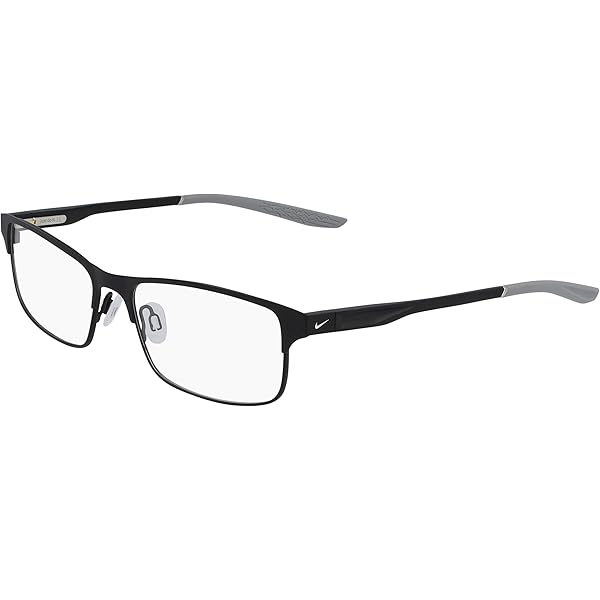 Amazon.com: Eyeglasses NIKE 8046 071 Brushed Gunmetal/Black