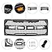 Seven Sparta Front Grill for F150 2009-2014, Raptor Style Grill for Ford, Gray