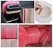 Sino Banyan Car Center Console Cover,Merino Sheepskin Wool Pad Cushion(5.91x11.81 inch),Pink