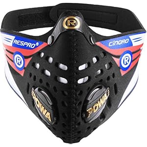 Respro Cinqro Mask Black – L (188g, 49,99GBP)