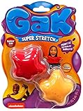 Nickelodeon Gak Super Stretch Rockin' Red & Hello Yellow