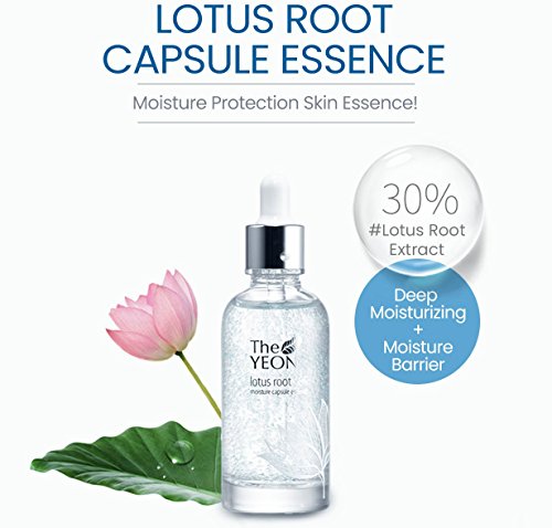 Korean Skin Care - The YEON Lotus Root 365 Moisture Capsule Essence (50 ml/Net wt. 1.7 oz) - Moisture Barrier
