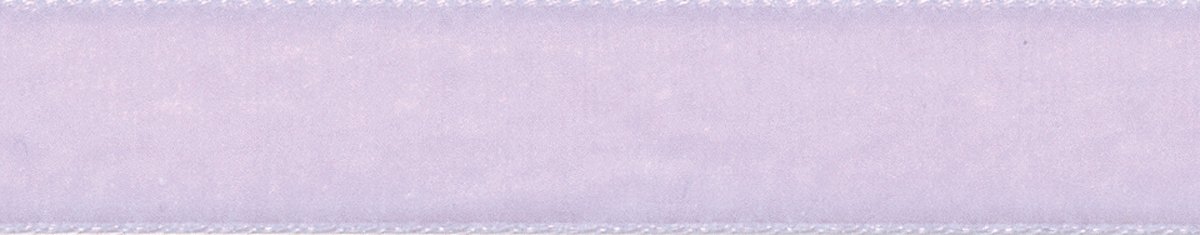 Berisfords Velvet Ribbon, Lilas Clair, 102 x 56 x 102 cm