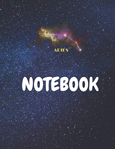 Horoscope Notebook ,horoscope journal,astrology notebook journal ,Aries Notebook journal ,lined journal horoscope: large pages 8.5*11 inches ,150 lined pages ,notebook with lines