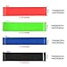 Odoland Exercise Resistance Loop Bands-Physical Therapy Bands-Fitness Stretch-Elastic Power Weight Bands-Set of 4 Strength Performance Bands-in Home Gym Elastic Strength for All Workouts