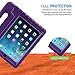 HDE Case for iPad Air 2 - Kids Shockproof Bumper Hard Cover Handle Stand with Built in Screen Protector for Apple iPad Air 2-2014 Release 2nd Generation (Purple)