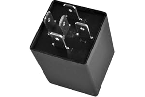 ZHPTAM ZHParty EP27 LED Flasher Relay for Bulb LED Turn Signal, Fix Fast Hyper Flash, Compatible with Jeep Wrangler TJ 2001-06, Compatible with Jeep Cherokee XJ 1994-2001, 5 Pins Flasher Relay