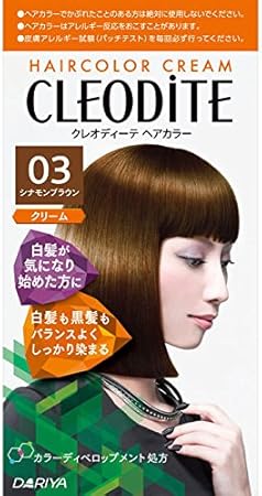 Amazon クレオディーテ ヘアカラークリーム 白髪が気になり始めた方用 03 シナモンブラウン クレオディーテ ビューティー 通販