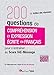 200 questions de compréhension et expression écrite en français pour s'entraîner (SCORE IAE - MESSAGE) (French Edition) by