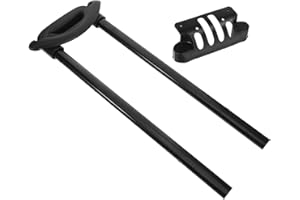 BESPORTBLE 24-inch Telescopic Luggage Handle Replacement for Suitcases Sturdy Three-Section Suitcase Pull