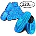 Sterile Field Non Slip Disposable Shoe Covers - Secure Elastic Fit, Large Size Fits All, Extra Durable Thickness, 120 Count