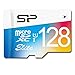 Silicon Power 128GB up to 75MB/s MicroSDXC UHS-1 Class10, Elite Flash Memory Card with Adapter (SP128GBSTXBU1V20SP)