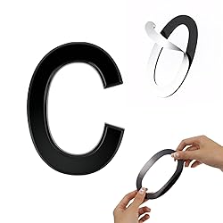 Habitable tree Self-adhesive House Numbers, Acrylic