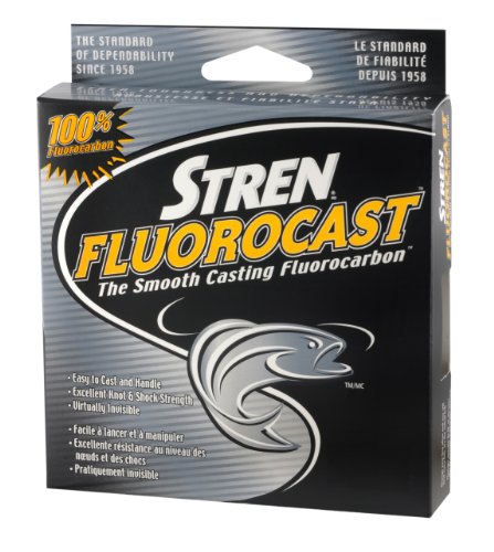 UPC 042083375750, Stren Fluorocast Fluorocarbon Spools (Clear, 200 Yards/15-Pound)