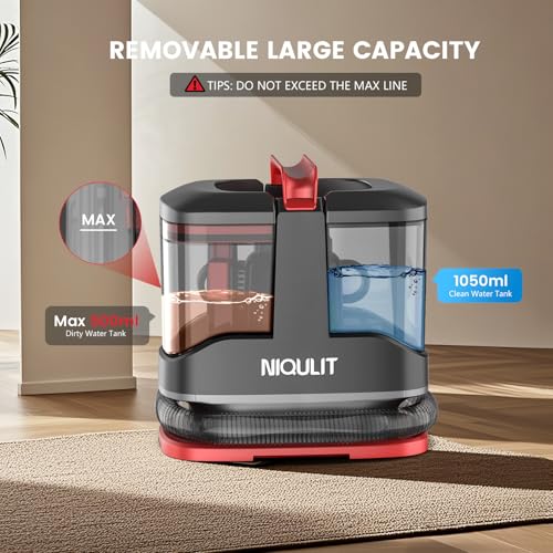 Portable Carpet & Upholstery Cleaner Machine,15 Kpa Strong Suction Couch Cleaner Machine photo 10