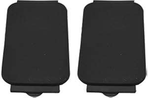 For Ford F150 F250 F350 Super Duty Truck Bed Rail Cap Molding Insert Box Black ABS Plastic Bedrail Protector 2015-2023 2 Piec