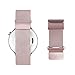 18mm Magnetic Milanese Loop Stainless Steel Magnet Closure Lock Bracelet Strap Band For Huawei Watch 2015, Huawei Watch Jewel (180 Days Warranty) (Magnetic Rose Gold)