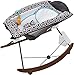 Fisher-Price Deluxe Rock 'n Play Sleeper by Jonathan Adler, Black/White