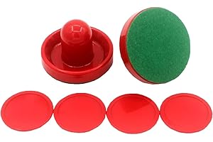 8 Pcs Air Air Hockey Paddle Pusher Puck Replacement Mini Slider Pusher Multi Game Table Replacement Accessories