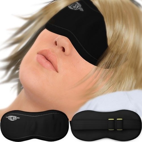Ultra Soft Sleep Mask with Ear Plugs Best Eye Sleeping Mask for Women
