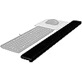3M Gel Wrist Rest for Standing Desks, Accommodate Different Working Positions, Black (WR200B) 30.13 x 1 x 3.25 inches
