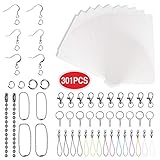 BAPHILE 301PCS Shrink Art Plastic Sheets Kit