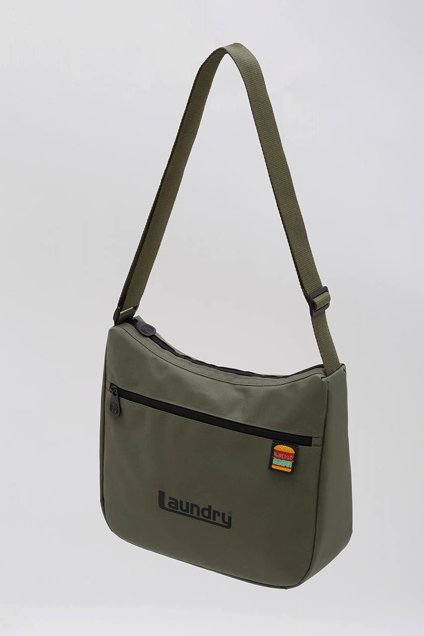 Laundry ROUND SHOULDER BAG BOOK KHAKI：8/10発売【ムック本付録】ランドリー ショルダーバッグ(カーキ)