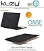 Kuzy 12 inch Case and Keyboard Cover Skin for Model A1534 2017-2015 Hardshell, Black