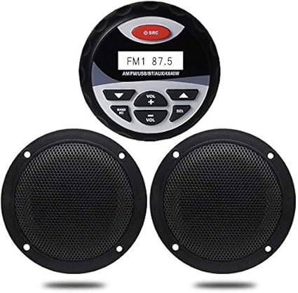 bluetooth marine stereo package