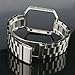 Fitbit Blaze Accessory Band, CHC Metal Frame Plus Solid Stainless Steel Bracelet Wristband for Fitbit Blaze Smart Fitness Watch (Silver)