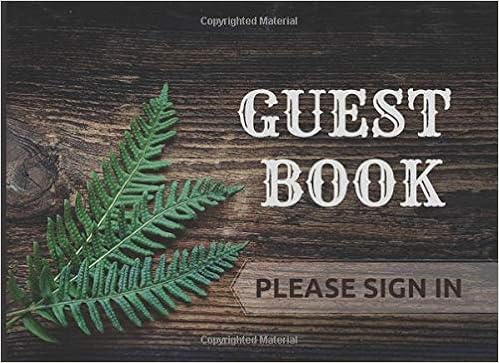 Guest Book Please Sign In Welcome To Our Cabin Rustic Cottage