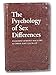 Psychology of Sex Differences, The 0804708592 Book Cover