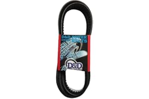 D&D PowerDrive BX62 V Belt, Rubber, 5/8" x 65" OC