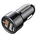 Car Charger, Car Charger Adapter, Configear Quick Charge 3.0 Dual Port 36W 5.4A High Speed Powerful Smart USB Car Charger Adapter, Car Adapter for Samsung, LG G6 V20, HTC, Nexus 5X 6P, Pixel