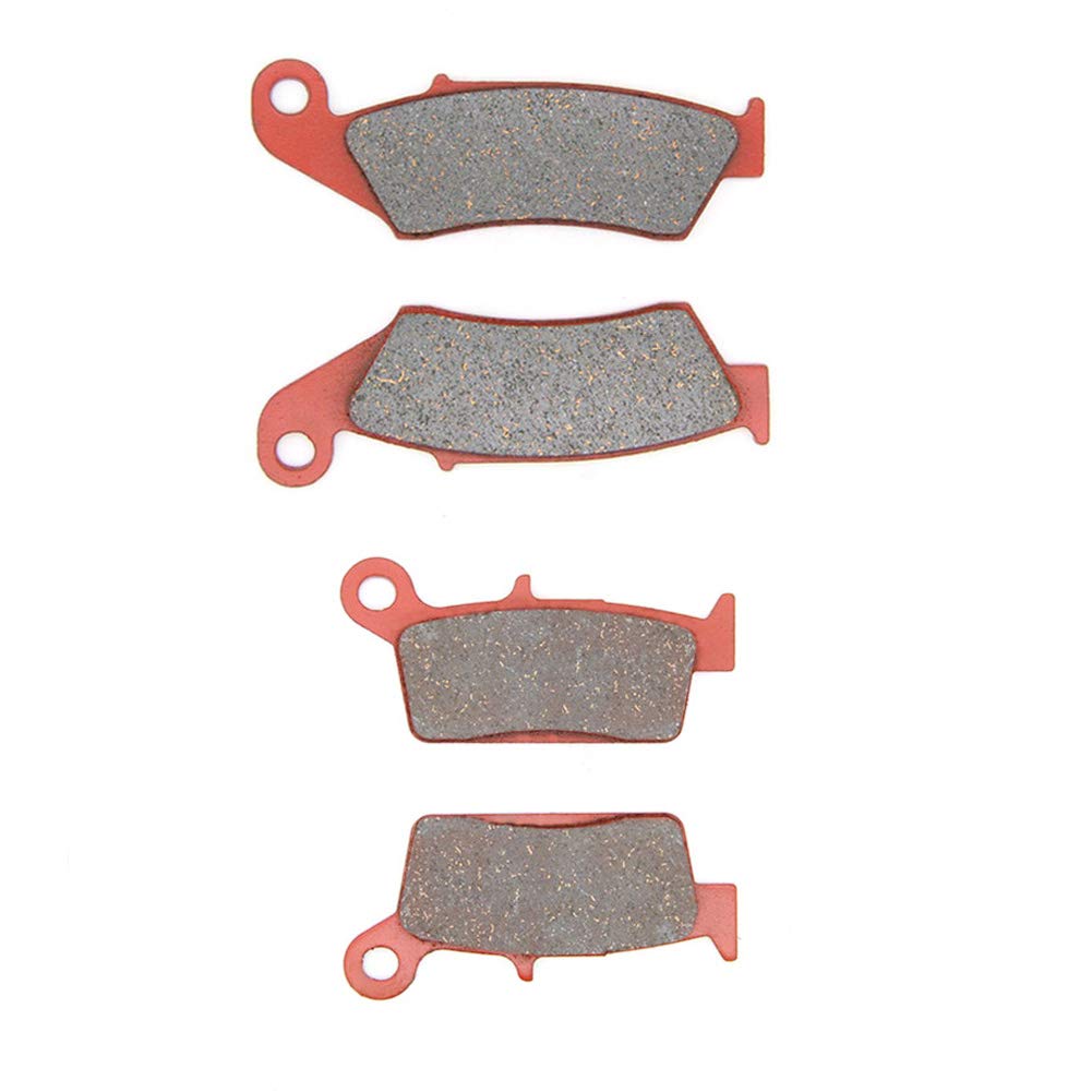 MEXITAL 1 Set Ceramic Motorbike Brake Pads Front and Rear for YZ 125 YZ 250 (98-02) / YZ 250 F WR 250 F (4T) (01-02) / WR 400 F (99-01) WR 426 F (01-02) YZ 426 F (00-02) MX185-131