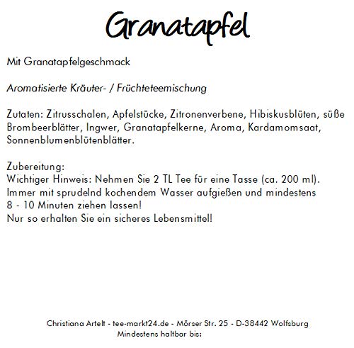 Kräutertee Probierset 3 x 50 g Kräutertee Geschenkset - Sorten: Frische Minze, Kräuter Brise, Kräuter & Beeren - loser Tee von Quertee (150 g) – Bild 8