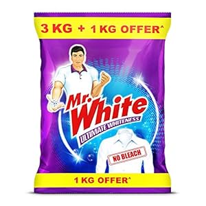 Mr. White Detergent Powder – 4Kg