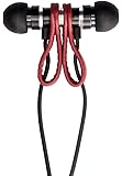 Meters Music M-EARS In Ear Earphones - Red Leather