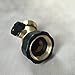 A1003T 3YR WARRANTY 2 PACK-Heavy Duty Brass Gooseneck Shut Off Valve Connector