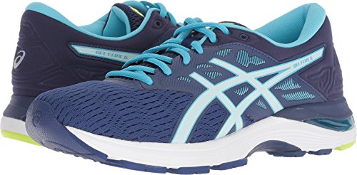 ASICS Womens Gel-Flux 5 Running Shoe, Blue Print/Soothing Sea, Size 10