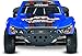 Traxxas 68086-4 Slash 4X4 1/10 Scale 4WD Short Course Truck with TQi 2.4GHz Radio and TSM Blue