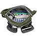 Oakarbo Crossbody Bag Nylon Multi-Pocket Travel Shoulder Bag (1204 Army green, Large)