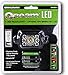 Brinkmann Qbeam 7 LED Headlight, 4 Modes Spot/Flood/Red/Green headlight flashlights Hard Hat Light, Bright Head Lights, Running or Camping headlamps 809-2631-1