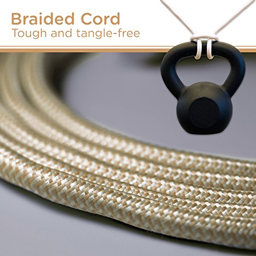 Cordinate 10 ft Designer Extension Cord with Surge Protection & Low-Profile Plug - Image 4