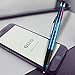 OfsPower GSlife Multicolor Stylus Pens for Touch Screens 2 in 1 Cpacitive Stylus 4 Colorful Ballpoint Pens,Black,Red,Blue Green Ink,(4 Pack)