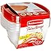 Rubbermaid FG7F54RETCHIL TakeAlongs Container and Lid 4 Piece Set