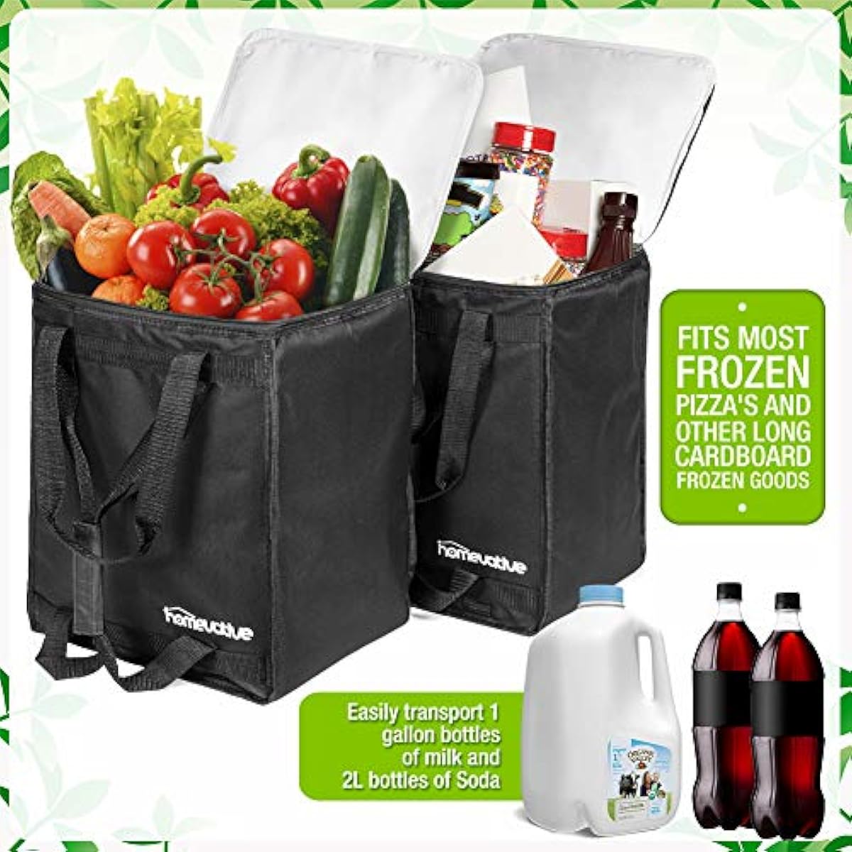 Insulated Food Delivery Bag Hot Cold Container Uber Eats Postmates Door