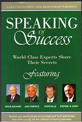 Speaking of Success 1600131131 Book Cover